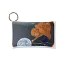 猫の頭の十三支・猿 Mini Clear Multipurpose Case