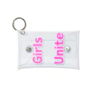 あい・まい・みぃのGirls Unite-女性たちが団結して力を合わせる言葉 Mini Clear Multipurpose Case