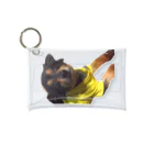 エレファント先生と虹色こどもたちのミックス犬 くーちゃん Mini Clear Multipurpose Case