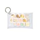 Milky'sのice cream shop Mini Clear Multipurpose Case