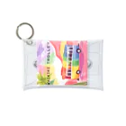 ハワイライフのWAIKIKI TROLLEY Mini Clear Multipurpose Case