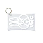 VIRTUAL CROSSのRabbit Logo white Mini Clear Multipurpose Case