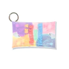 HeidiのRETRO-POP DOODLE DOGS  Mini Clear Multipurpose Case