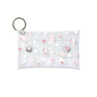 しらたまちゃんSHOPu〜🐽のイチゴとしらたまちゃん（透明） Mini Clear Multipurpose Case