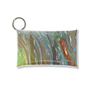 ﾖﾜｼのorange turquoise green MIX Mini Clear Multipurpose Case