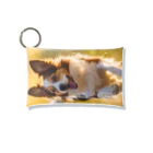 zigerparkのお花畑を駆ける犬 Mini Clear Multipurpose Case