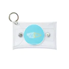 marinaのソフトクリーム（neon mint circle） Mini Clear Multipurpose Case