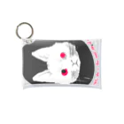 mya-mya=MIYA JUNKO's shop 02のodd-eyed cat Mini Clear Multipurpose Case