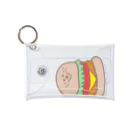 mmm.oe /モエモエモエ雑貨店のmr.はんばーーが🍔🍟🌭 Mini Clear Multipurpose Case