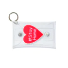 れなしやの#StayHome❤️heart Mini Clear Multipurpose Case