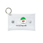 Grow up boys clubのsmokingboy Mini Clear Multipurpose Case