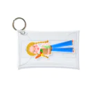 似顔絵 KURI屋のJanette Mini Clear Multipurpose Case