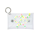 sanasanaの丸で○ Mini Clear Multipurpose Case