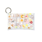 aska/ねこのかんづめのフルーツでスイーツでエビフ…？ Mini Clear Multipurpose Case