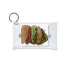 fukumi9の大きいバーガ Mini Clear Multipurpose Case