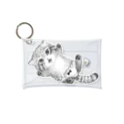 ねこぱんつのマヌルネコごろん Mini Clear Multipurpose Case