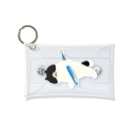 SUIMINグッズのお店の盗んだサンマと歩き出すねこ Mini Clear Multipurpose Case