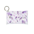 ラシマ工房の雅の間(purple design) Mini Clear Multipurpose Case