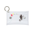風の色えんぴつのダイビング：ハート泡 Mini Clear Multipurpose Case