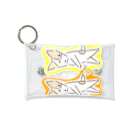 machida_machikoのお散歩犬 Mini Clear Multipurpose Case