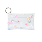 プリズモリイの箱の魔法少女のゆめかわステッキ&パステルカラーの魔法玉石 Mini Clear Multipurpose Case