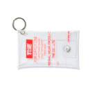 THE THE THE-Hobbys-のTHE LABEL/RED Mini Clear Multipurpose Case