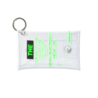 THE THE THE-Hobbys-のTHE LABEL/GREEN Mini Clear Multipurpose Case