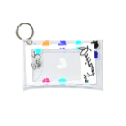 もぐもぐちゃっぴーのポラロイド風　推し色 Mini Clear Multipurpose Case