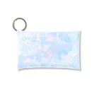 Haonnの水彩柄とお花 Mini Clear Multipurpose Case