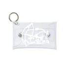 kanako-mikanのHave fun on a Rainy day(white 文字なし) Mini Clear Multipurpose Case