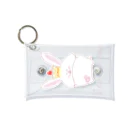 どるちぇ＊うさぎの《ナチュラル》＊ふわあま*どるちぇうさぎ＊ Mini Clear Multipurpose Case