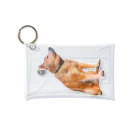 愛犬太郎のグッズの黄昏太郎【柴犬】 Mini Clear Multipurpose Case