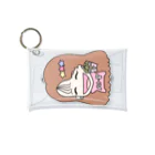 AIP-original goods shopのちびあいぴーミニクリアマルチケース　pink Mini Clear Multipurpose Case