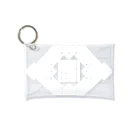 usomusoの倒福-dào fú-/white Mini Clear Multipurpose Case