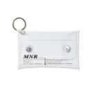 MONIRO KのMONIRO logo Mini Clear Multipurpose Case