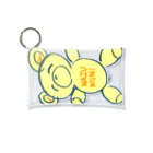 NAZU MINIのNAZU MINI bear （yellow）グッズ Mini Clear Multipurpose Case