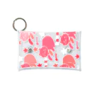 WataMayuroom☆のneko kawaii サクラピンク Mini Clear Multipurpose Case