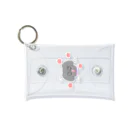 ♡ miil's shop ♡のきらきらわんちゃん♡くろたん♡ Mini Clear Multipurpose Case