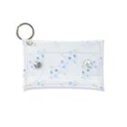 ampluieの青い小花 Mini Clear Multipurpose Case