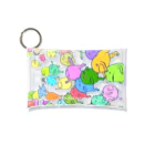 むむむのいきもの研究所の豆祭り Mini Clear Multipurpose Case