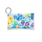 n_makiのflower Mini Clear Multipurpose Case