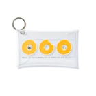 ZOZI SHOPのWhen you gaze into the doughnut hole, the doughnut hole gazes into you. Mini Clear Multipurpose Case