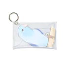 まめるりはことりのおしゃまなマメルリハのるりちゃん【まめるりはことり】 Mini Clear Multipurpose Case