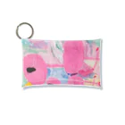 oekakiのオエカキ_ Flamingo Mini Clear Multipurpose Case