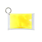 水彩 Ao_watercolorのAutumn Yellow　水彩 Mini Clear Multipurpose Case