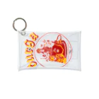 ITSUMItalkstoreのDURGA 赤×黄色（ズレ） Mini Clear Multipurpose Case