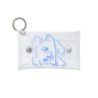 微々子(Viviko)の利き手じゃない手で描いた犬 Mini Clear Multipurpose Case