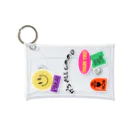 ITSUMItalkstoreのPOSITIVE STICKER CUSTOM Mini Clear Multipurpose Case