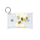 みかんの実のアクスタケース 豹柄ネイル yellow Mini Clear Multipurpose Case