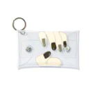 みかんの実のアクスタケース 豹柄ネイル black Mini Clear Multipurpose Case